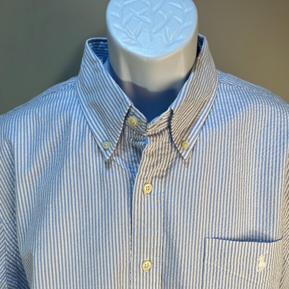 Ralph Lauren Men's lot of 4 short sleeve multicolored dress or casual shirts XL - Picture 7 of 10